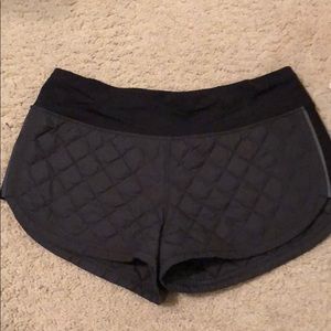 Lulu lemon quilted shorts.